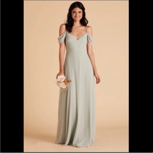 Birdy Grey Dresses & Skirts - NWT Birdy Grey Devin Convertible Chiffon Dress Sage Plus Sz 1X